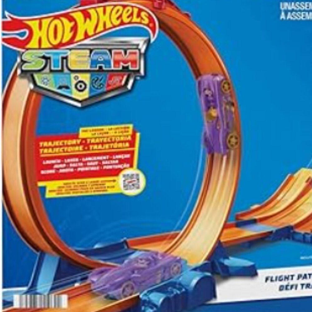 Hot Wheels STEAM Toy Car Track Set *NIB*